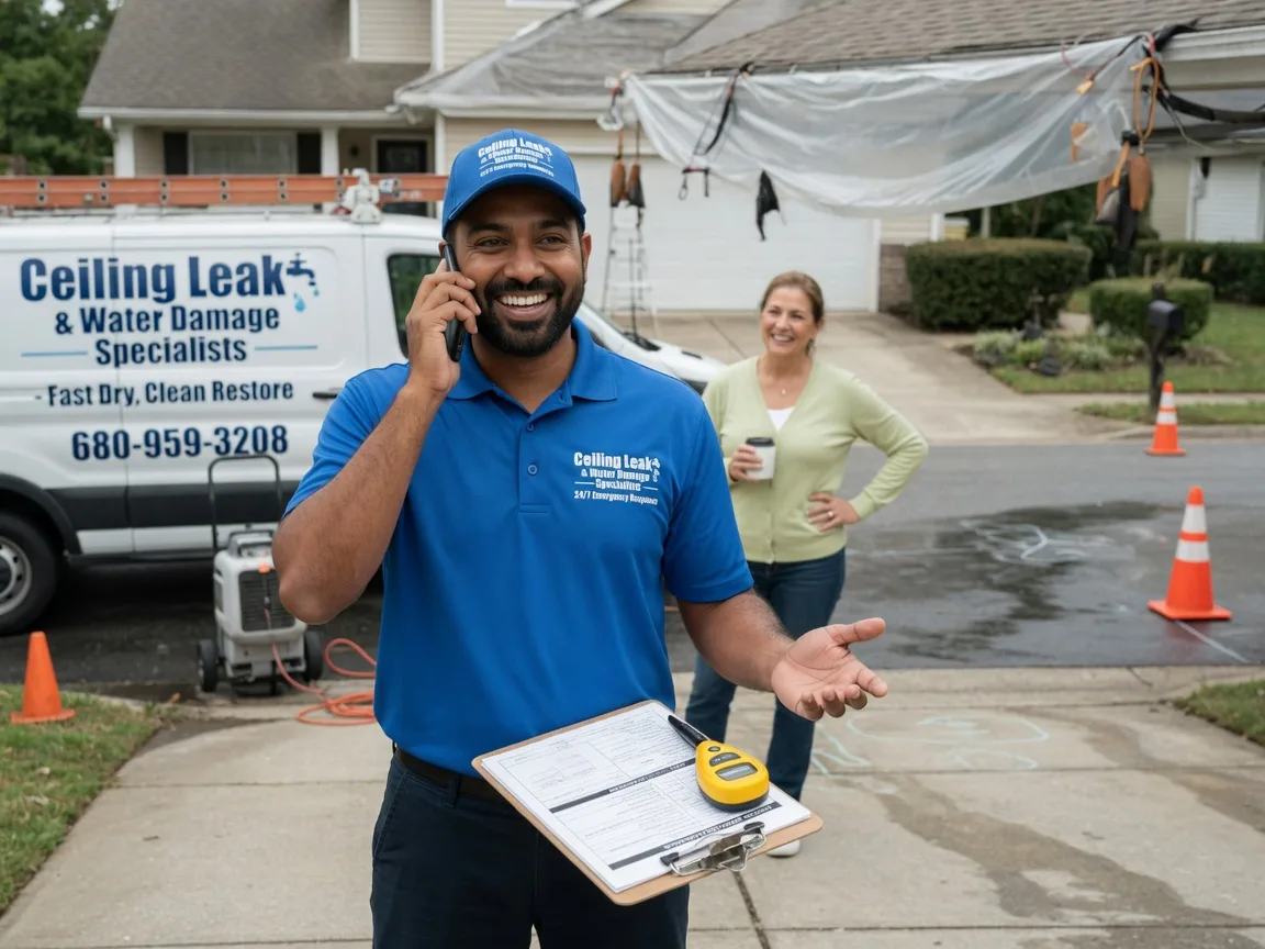 Ceiling Leak Cleanup South Kingstown, RI FAQs